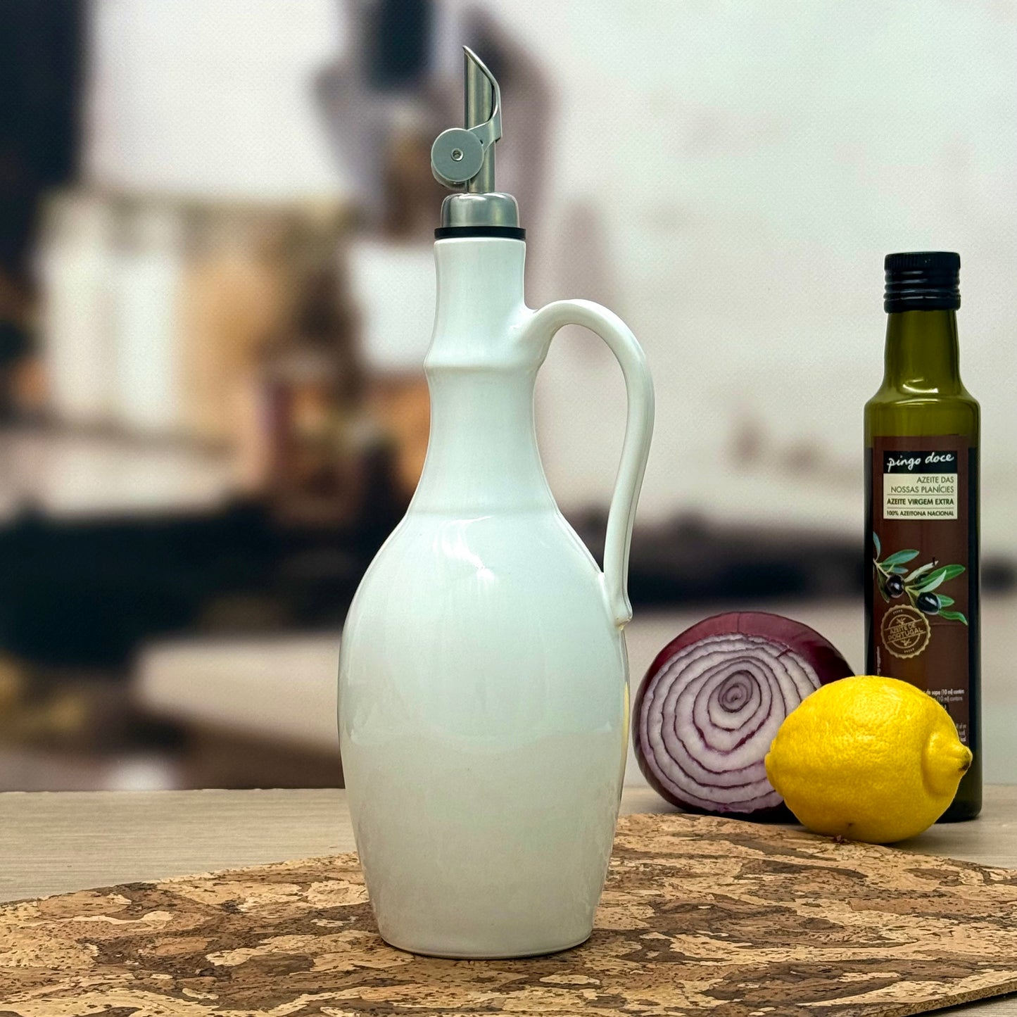 White Porcelain Bottle