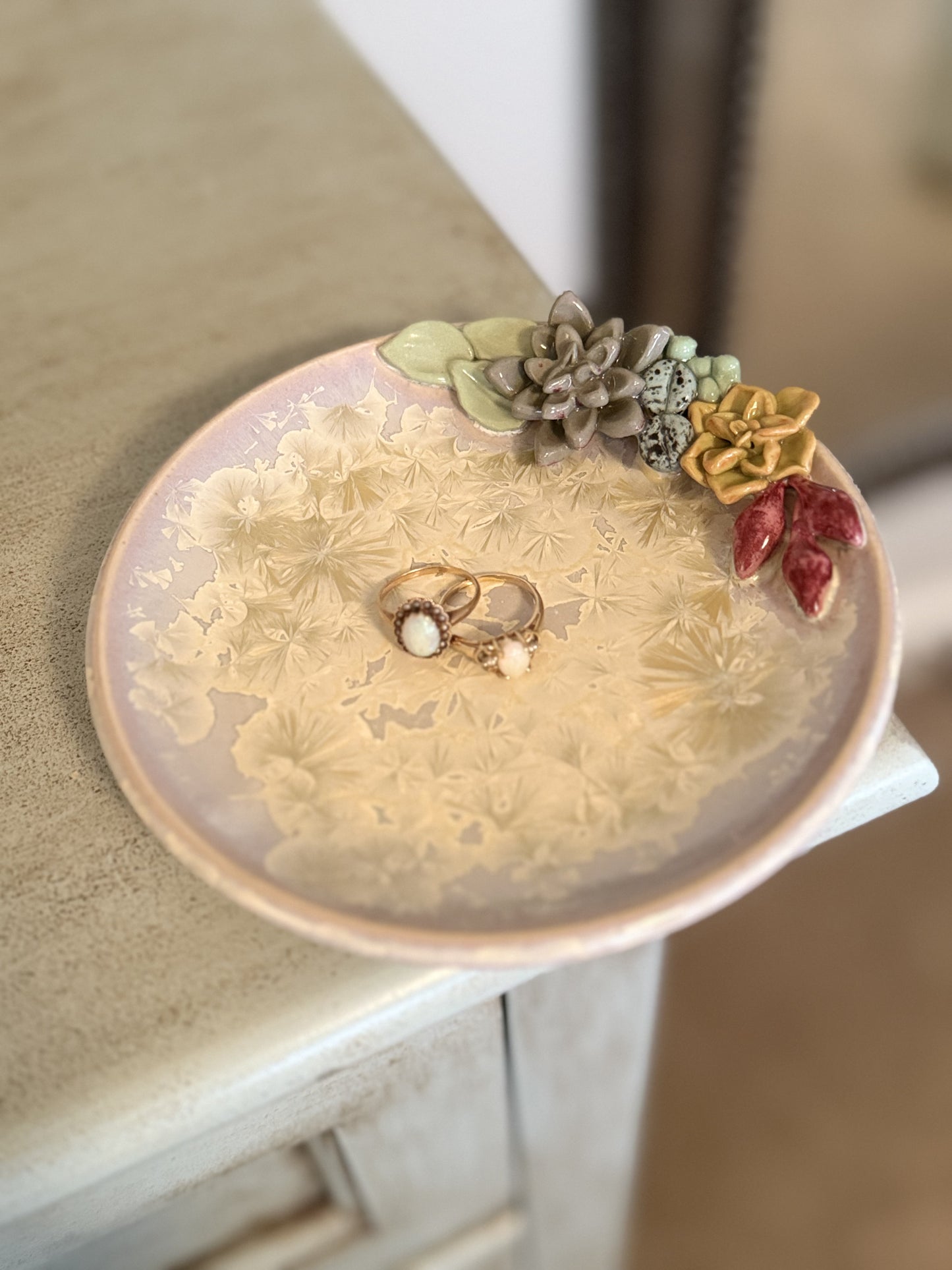 Succulent Trinket Dish