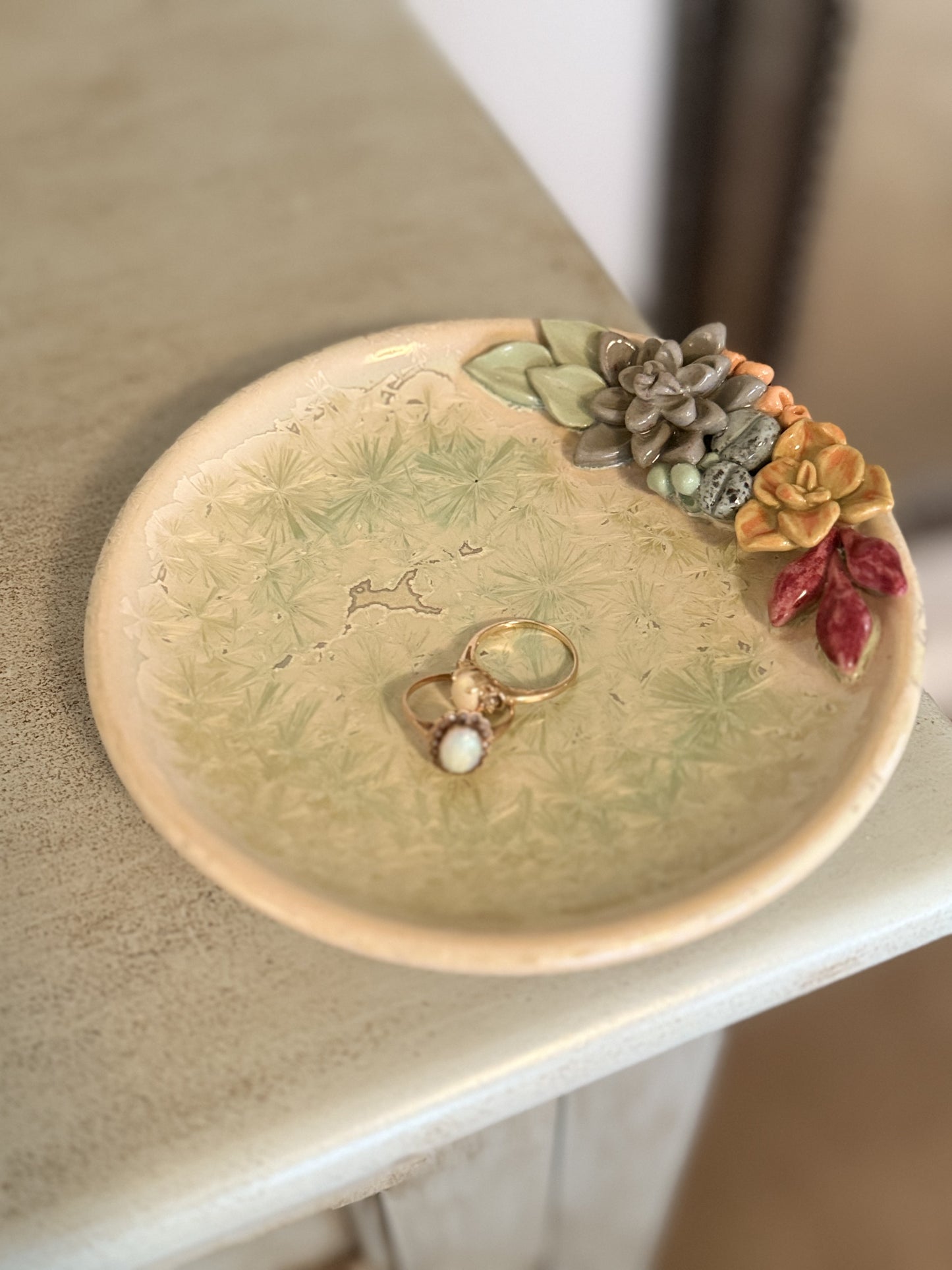 Succulent Trinket Dish