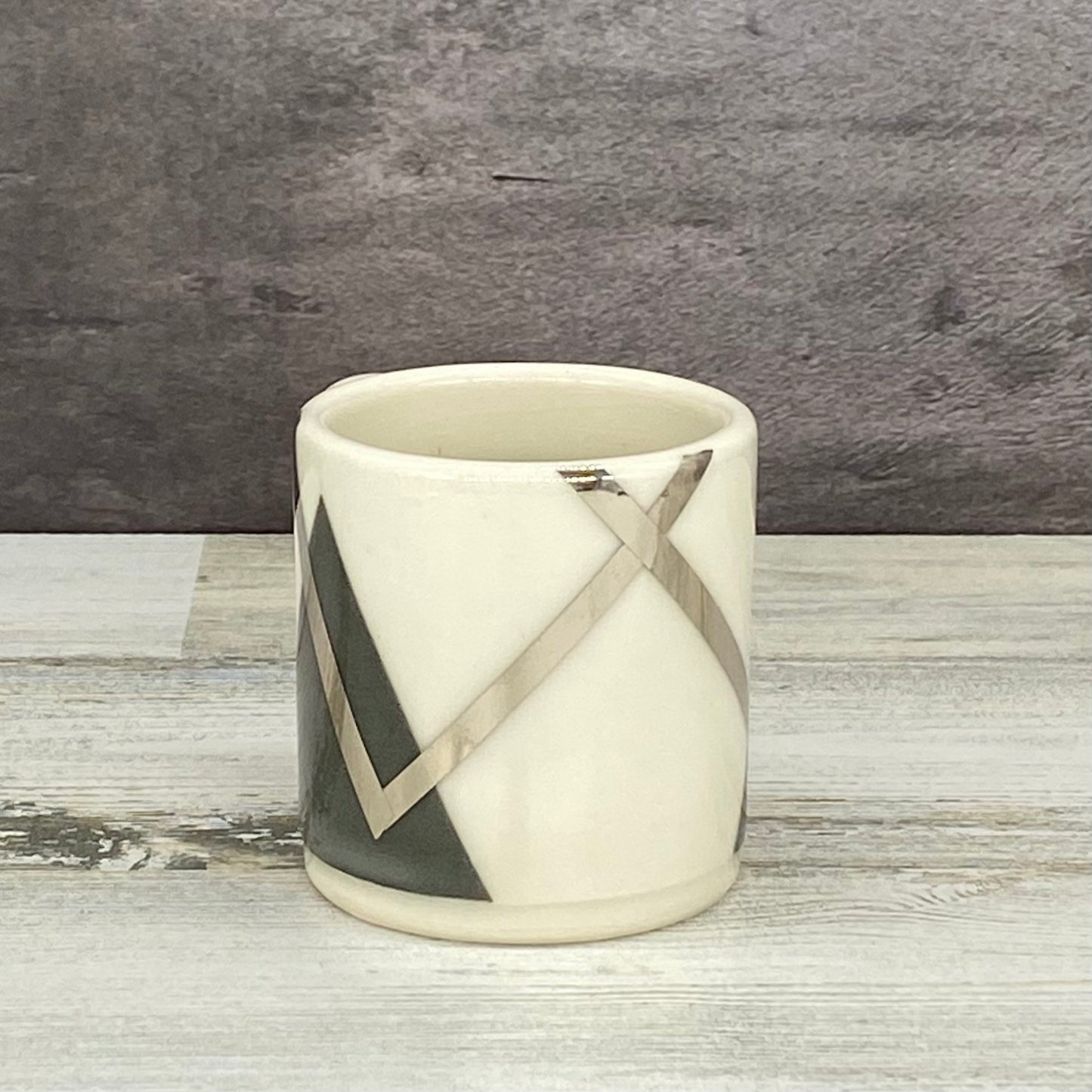 Silver Accent Expresso Cup