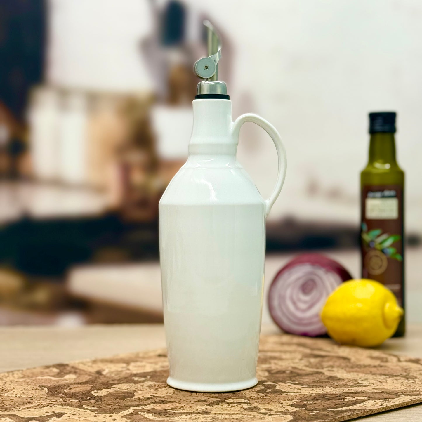 White Porcelain Bottle