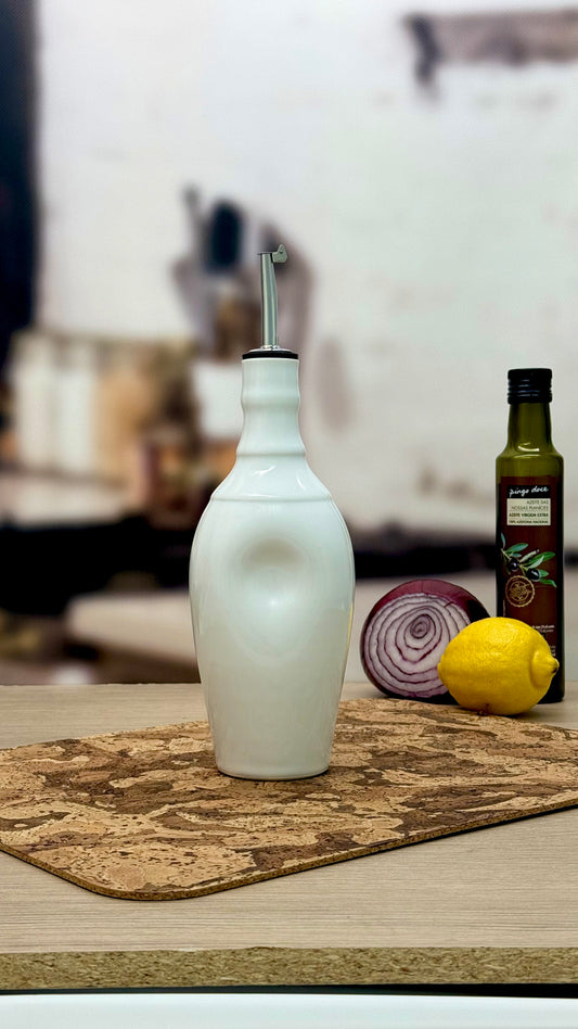 White Porcelain Bottle