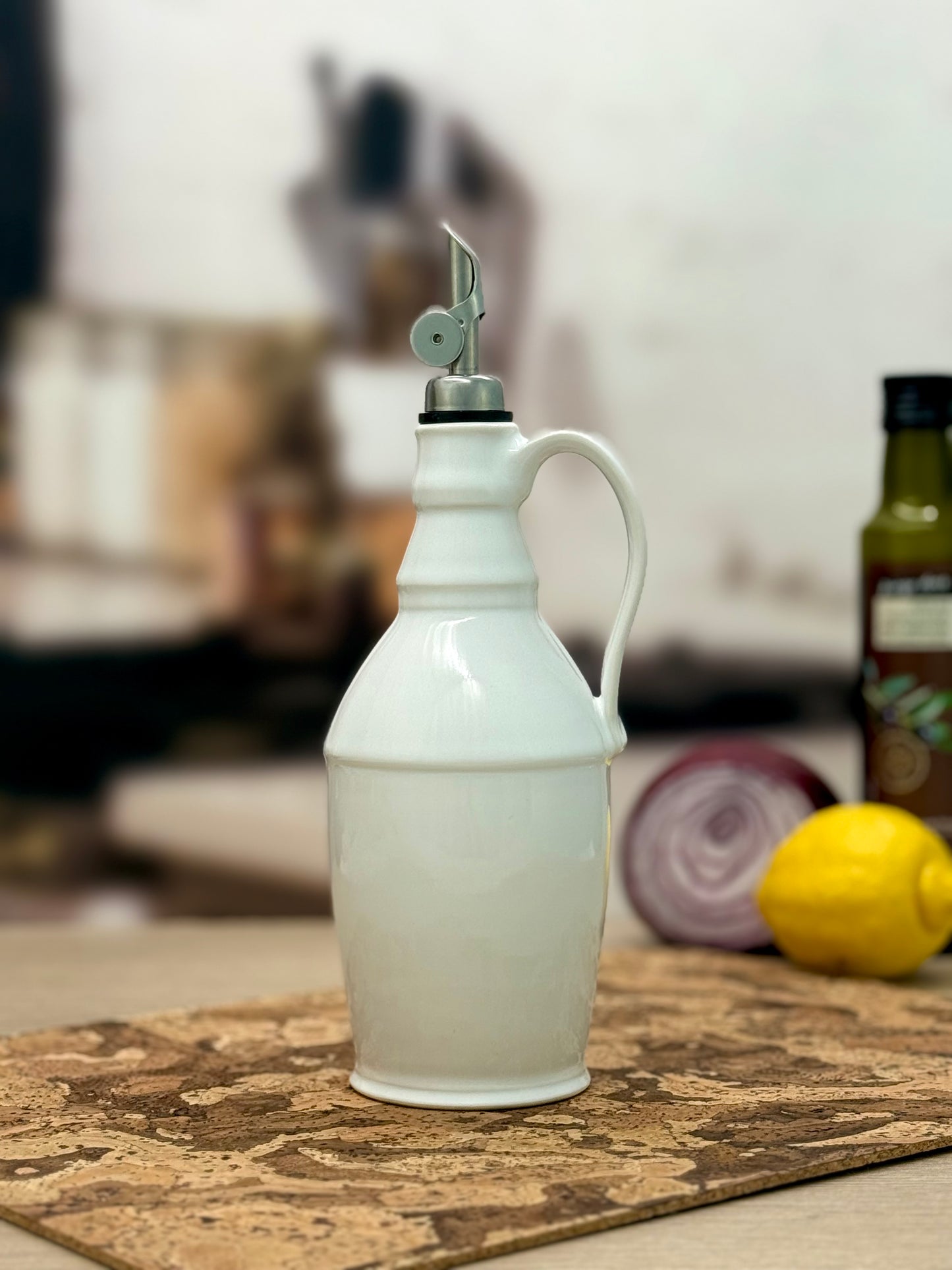 White Porcelain Bottle