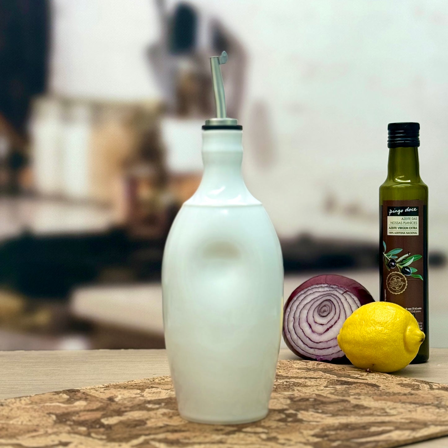 White Porcelain Bottle