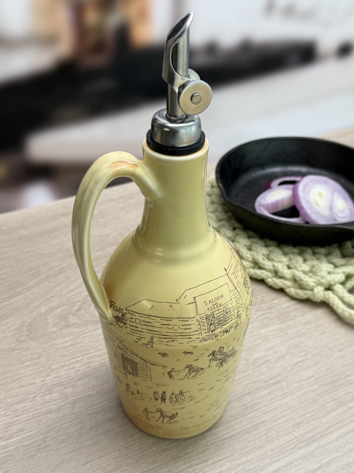 Rustic Shino Bottle