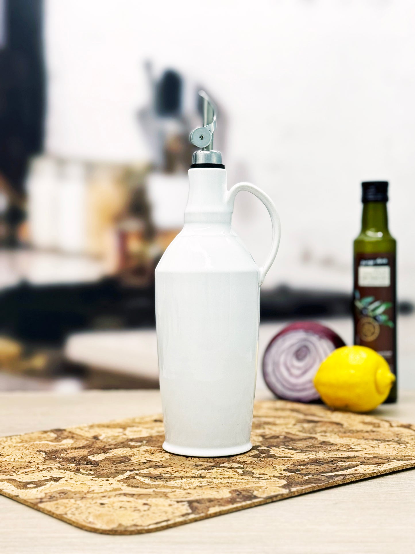 White Porcelain Bottle